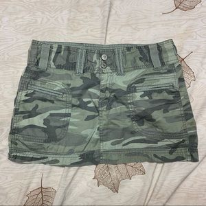Camouflage skirt
